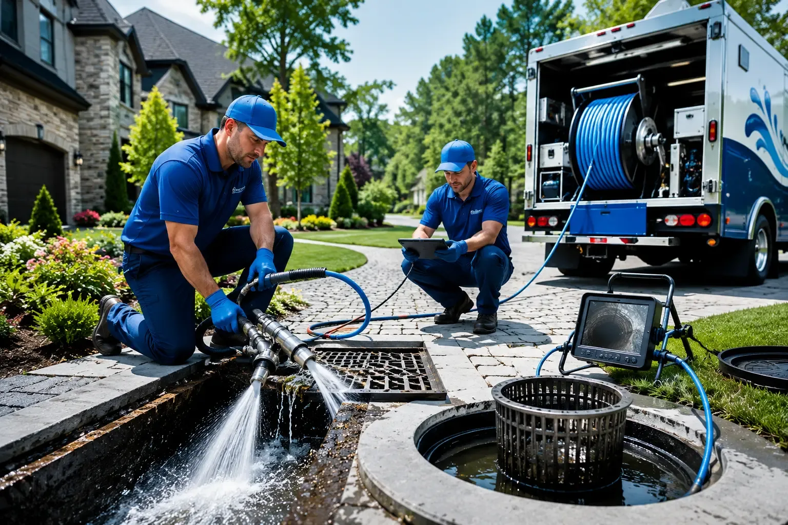 Local outdoor drain cleaning professionals in Flat Rock, IL