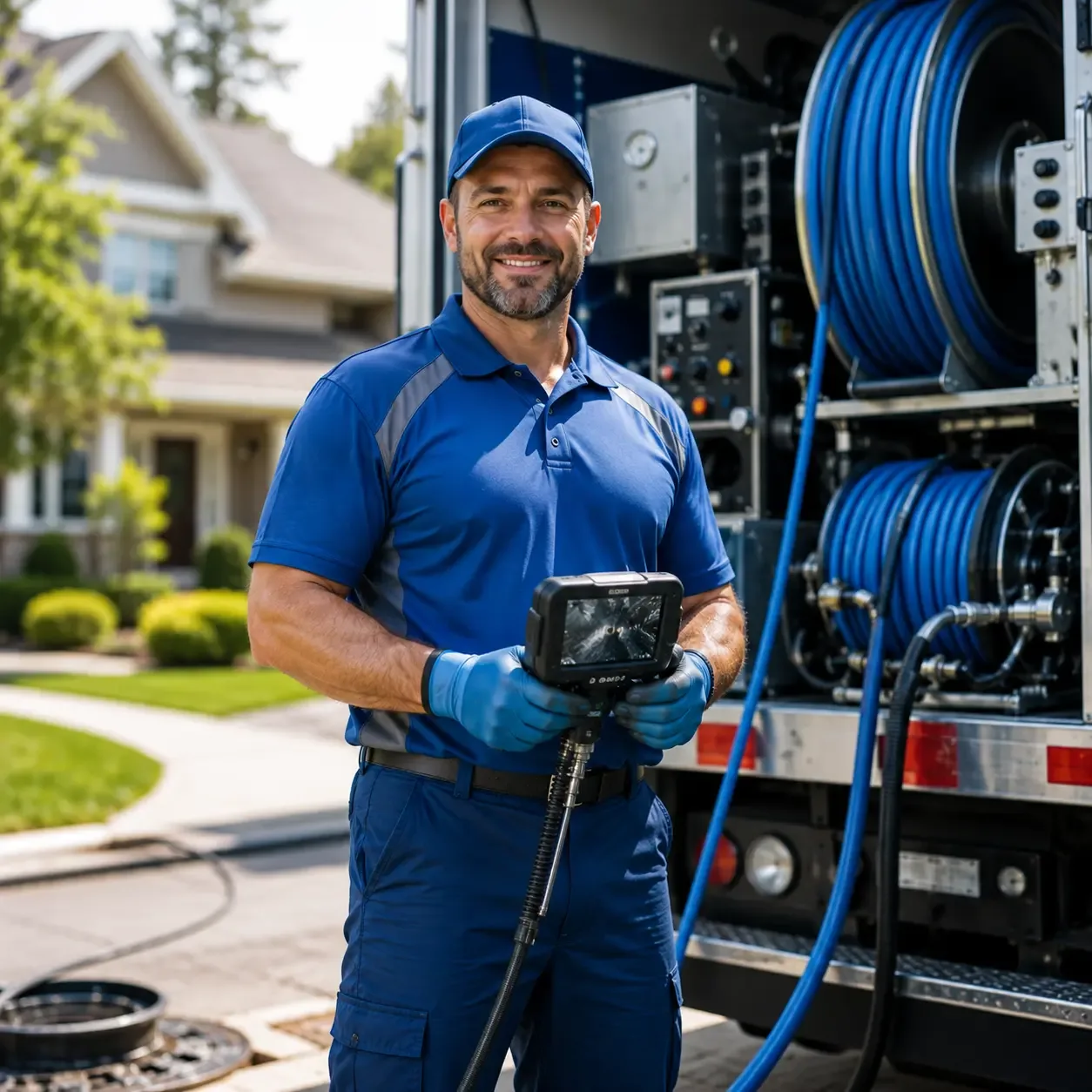 Local outdoor drain cleaning specialists in Flat Rock, IL